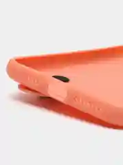 Коралловый чехол для Apple iPhone XS Max силиконовый, с ручкой