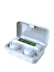 Черный беспроводные наушники TWS F9-5 2200 мА/ч, c функцией powerbank