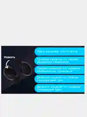 Черный беспроводные наушники TWS F9-5 2200 мА/ч, c функцией powerbank