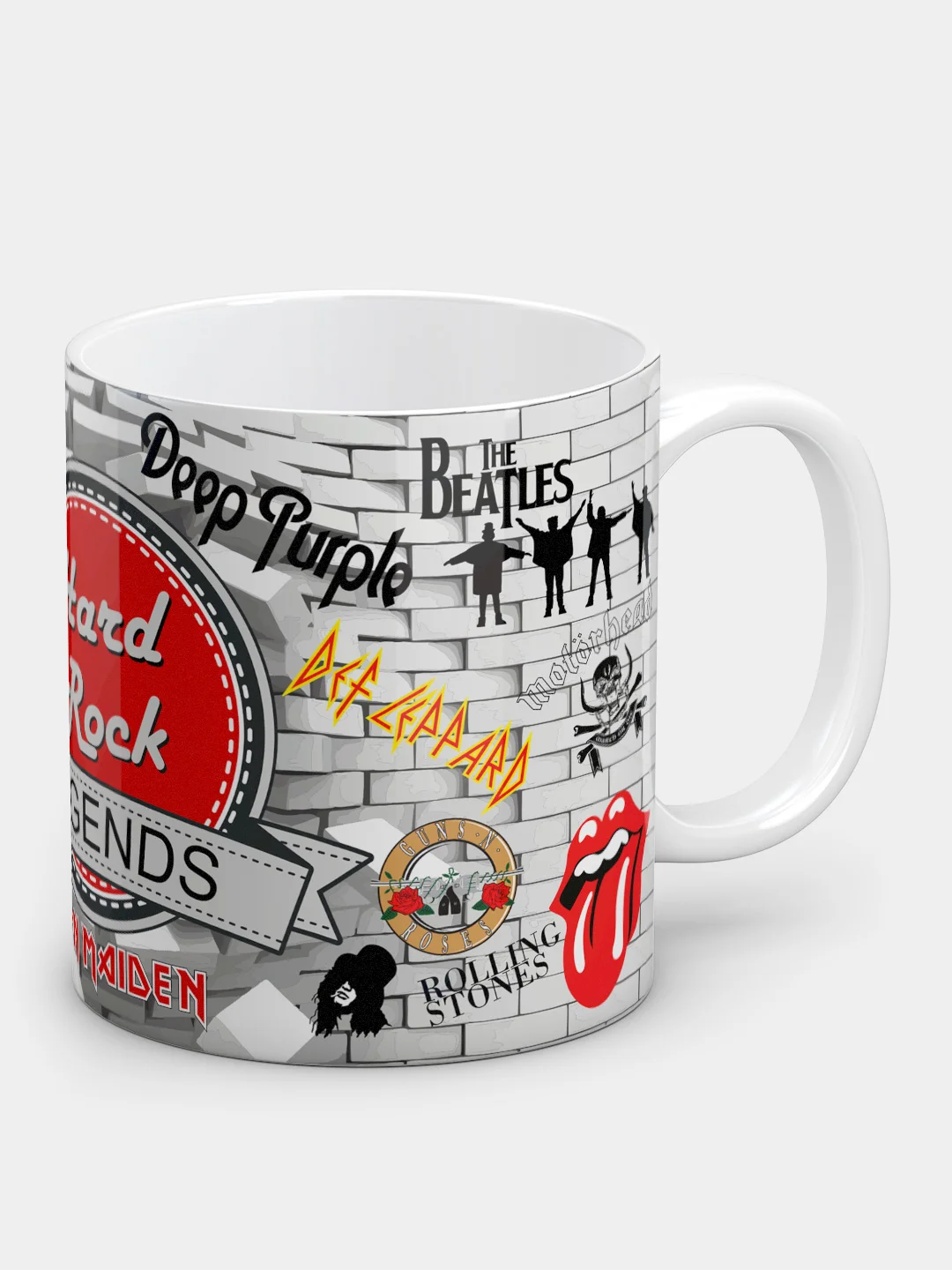 Кружка с рисуком "Hard Rock LEGENDS"