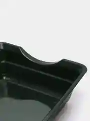Зеленый лоток / туалет для кошек глубокий без сетки