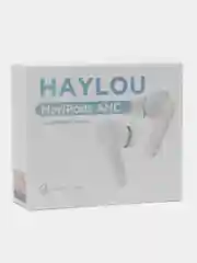 Белый беспроводные наушники Haylou MoriPods ANC