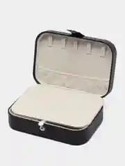 Черный шкатулка для украшений