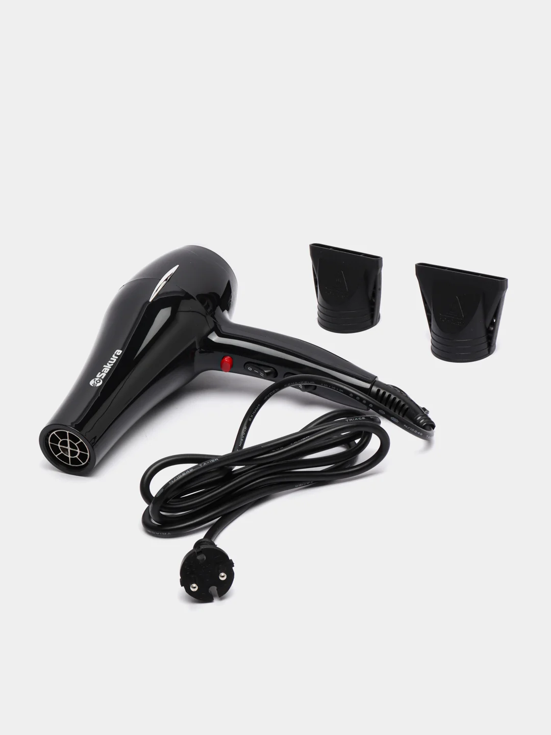 Черный фен для волос Sakura SA-4037BK Professional