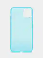Голубой чехол для Apple iPhone 11 Pro Max силиконовый