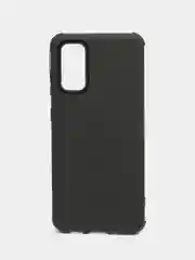 Черный чехол усиленный с рамкой для Samsung Galaxy S20, силиконовый
