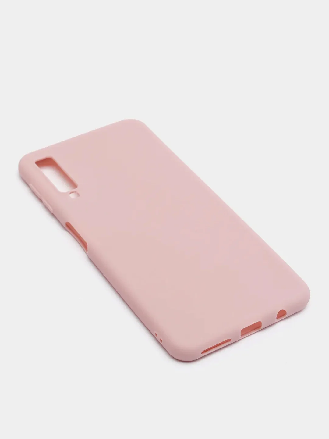 Коралловый чехол для Samsung Galaxy A7 2018, А750 (Самсунг Галакси А7), прозрачный