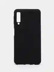 Черный чехол для Samsung Galaxy A7 2018, А750 (Самсунг Галакси А7), прозрачный