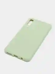 Лесной зеленый чехол для Samsung Galaxy A7 2018, А750 (Самсунг Галакси А7), прозрачный