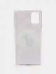 Розовый чехол Samsung Galaxy A51 (Самсунг Галакси А51) силиконовый с рисунком