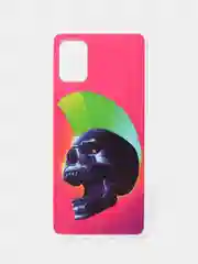 Фуксия чехол Samsung Galaxy A51 (Самсунг Галакси А51) силиконовый с рисунком