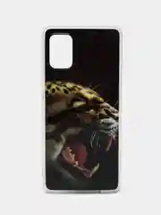Марсала чехол Samsung Galaxy A51 (Самсунг Галакси А51) силиконовый с рисунком