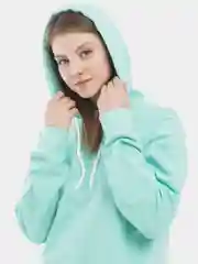 Мятный толстовка женская бордовая хлопок