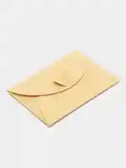 Желтый конверт для сертификатов, 7 х 10