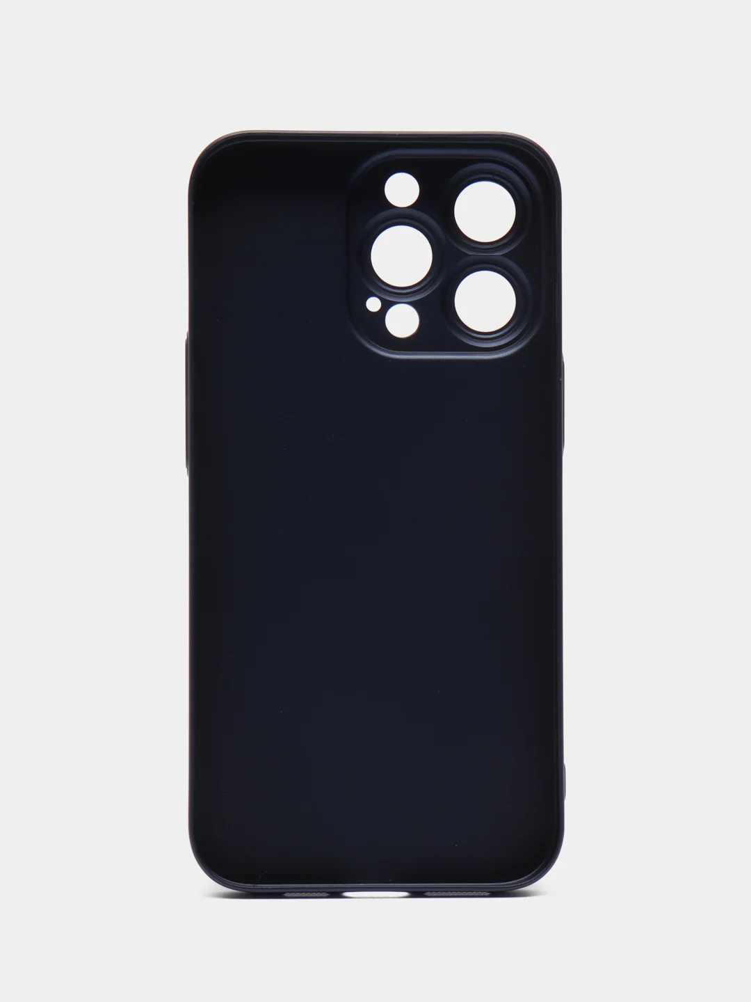 Синий чехол для iPhone 13, 13 Pro, 13 Pro Max / 12, 12 Pro, с защитой камеры для айфона, жесткий