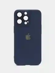 Синий чехол для iPhone 13, 13 Pro, 13 Pro Max / 12, 12 Pro, с защитой камеры для айфона, жесткий
