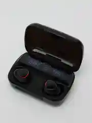 Наушники вакуумные беспроводные M10 с Power Bank, USB кабелем, дисплей с процентом заряда