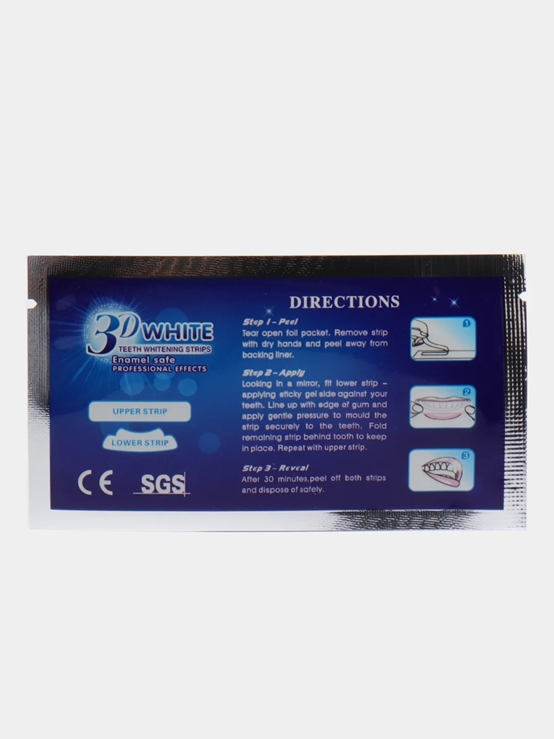 Отбеливающие полоски для зубов 3D White