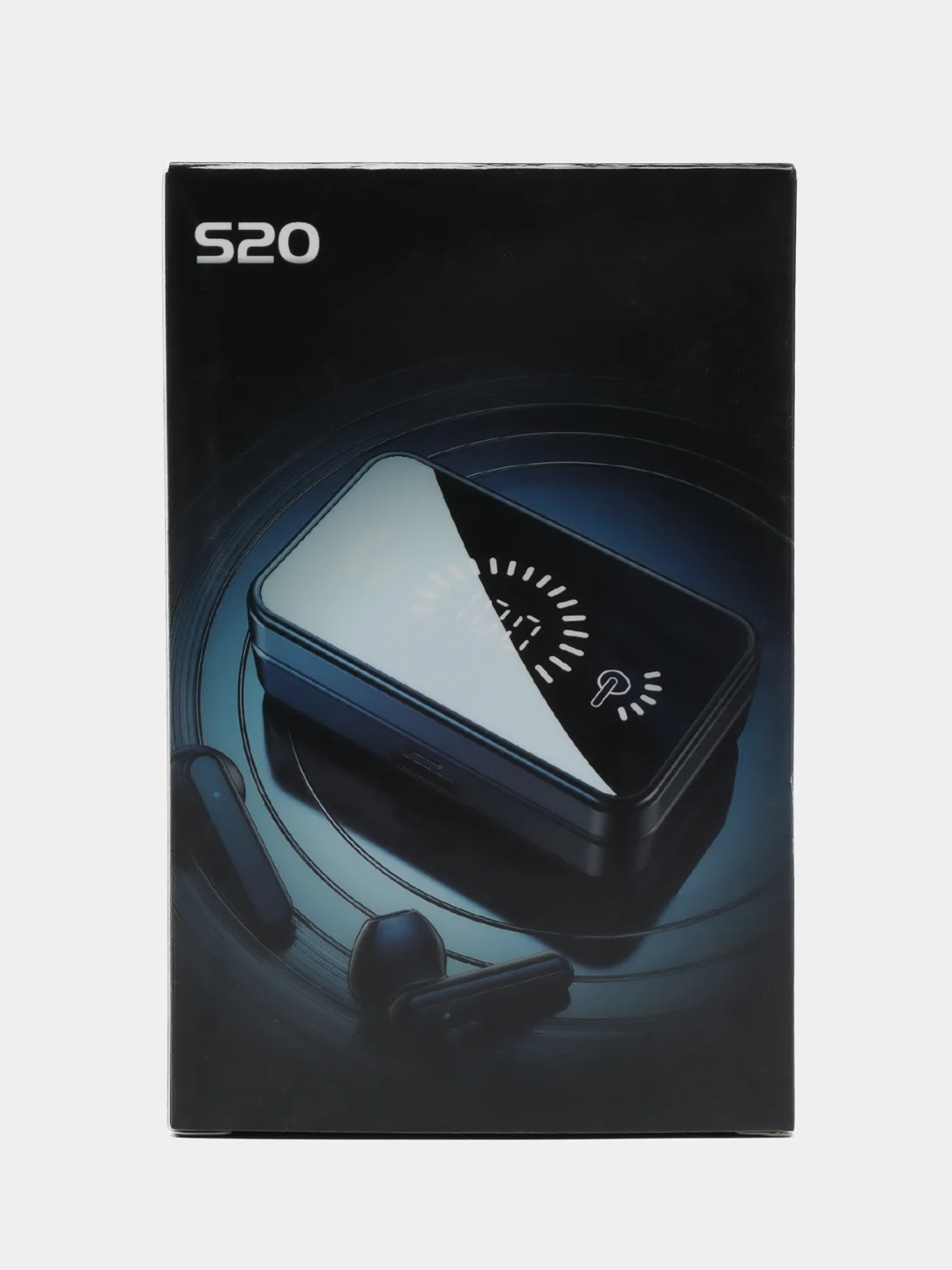Белый беспроводные наушники S20 TWS с power bank