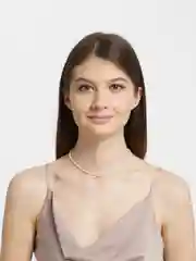 Жемчужный чокер "Сердце"