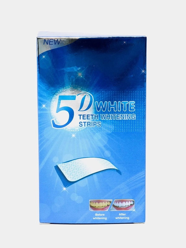 Отбеливающие полоски для зубов 5D white