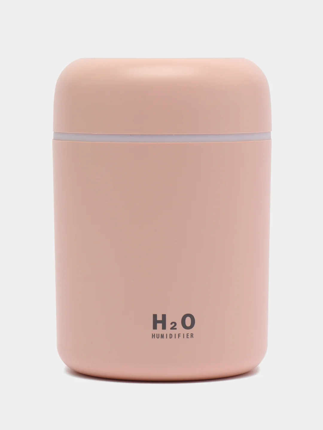 Розовый ультразвуковой увлажнитель воздуха Humidifier, с подсветкой