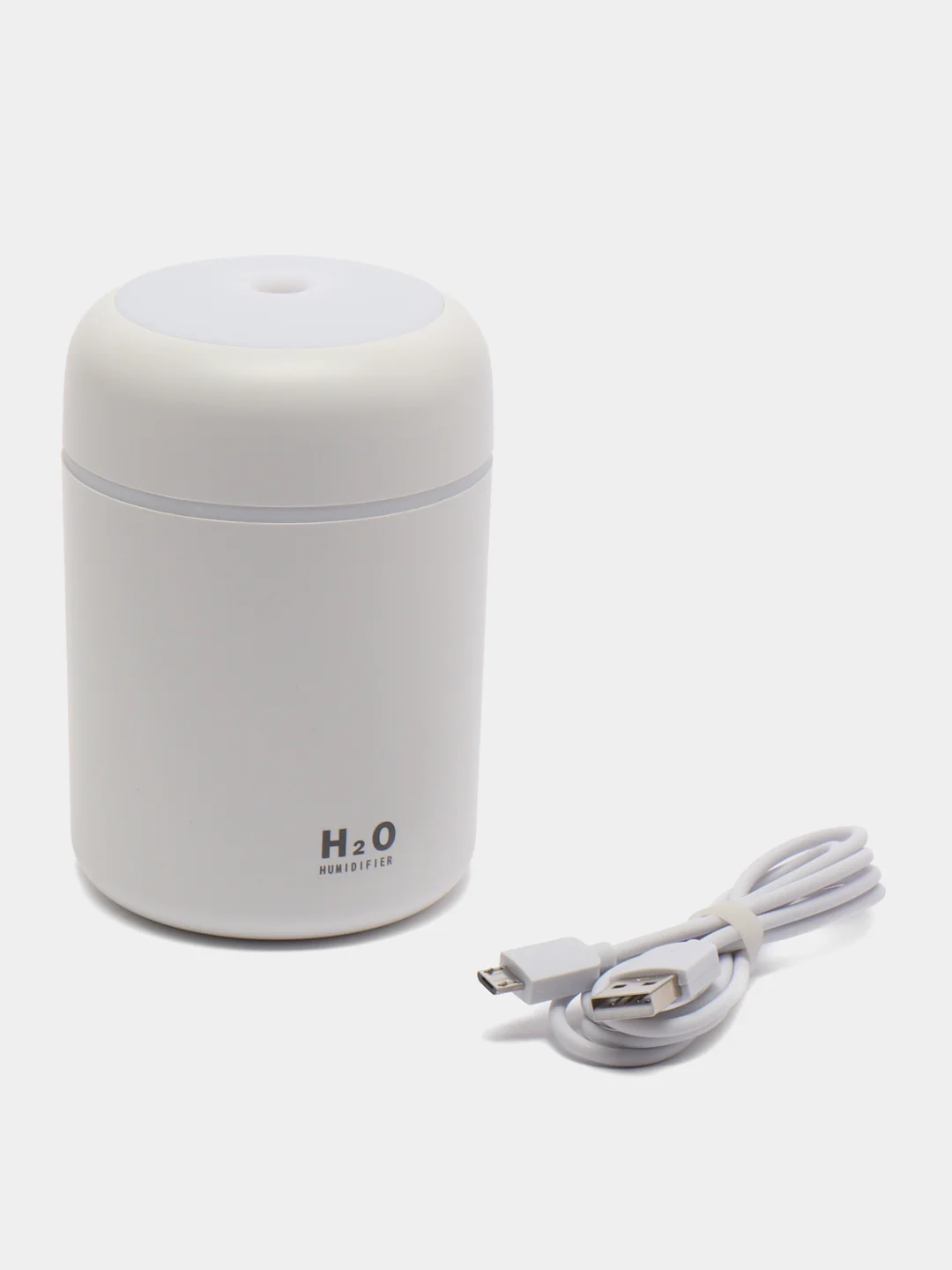 Белый ультразвуковой увлажнитель воздуха Humidifier, с подсветкой