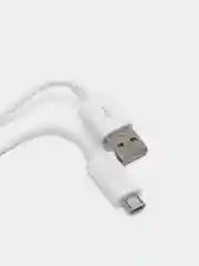 Белый блок питания с кабелем USB - Micro, Lightning