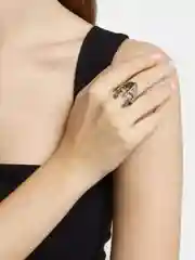 Серебряный кольцо "Шлем"