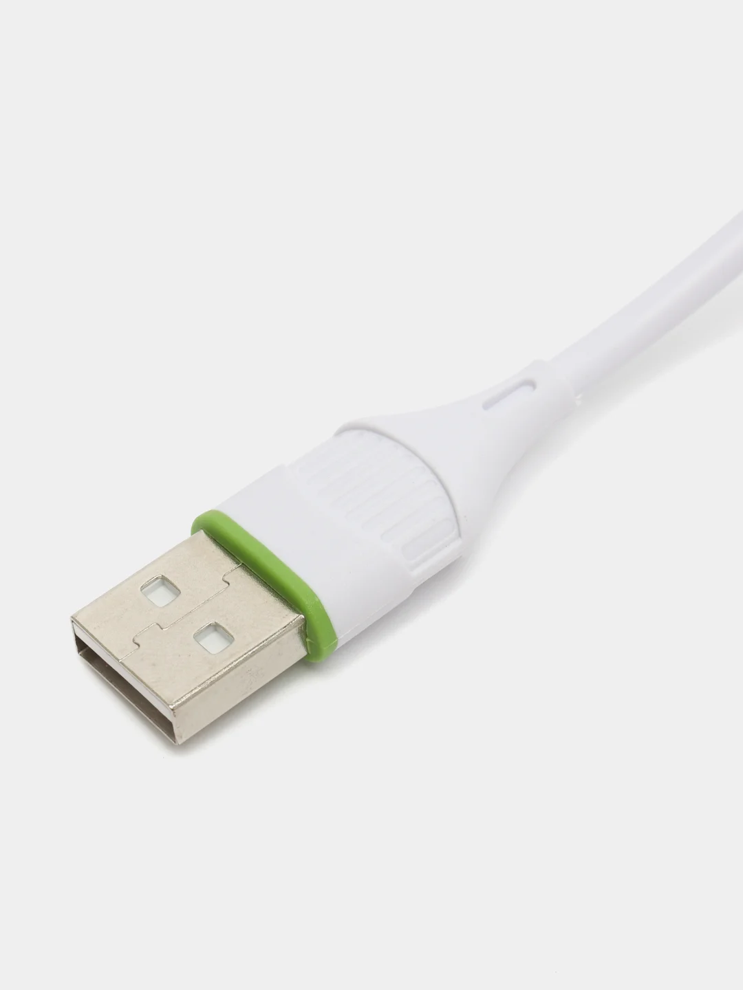 Белый usb-кабель Lightning, Type-C, Micro, 2 метра
