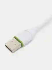 Белый usb-кабель Lightning, Type-C, Micro, 2 метра