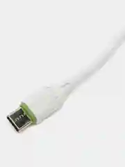 Белый usb-кабель Lightning, Type-C, Micro, 2 метра
