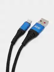 Черный кабель зарядный, на Type-C/ iPhone Lightning/ Micro/ USB провод зарядник шнур