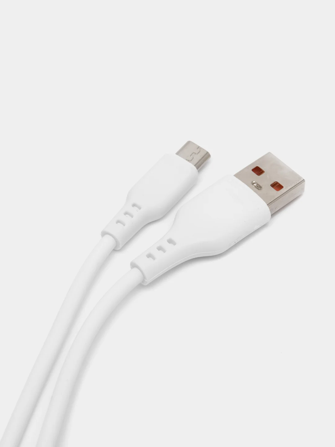 Белый кабель USB для зарядки, Lightning, Type-C, Micro, 2 м