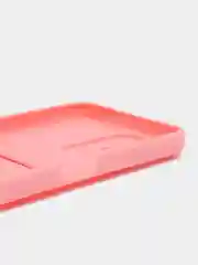 Розовый чехол REALME C31 с карманом для карточки, и защитой камеры