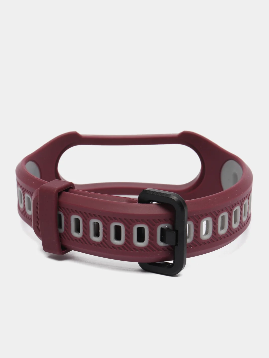 Багровый силиконовый ремешок для Xiaomi Mi Band 7