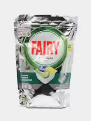 Капсулы для посудомоечной машины Fairy Platinum Лимон, 50 штук