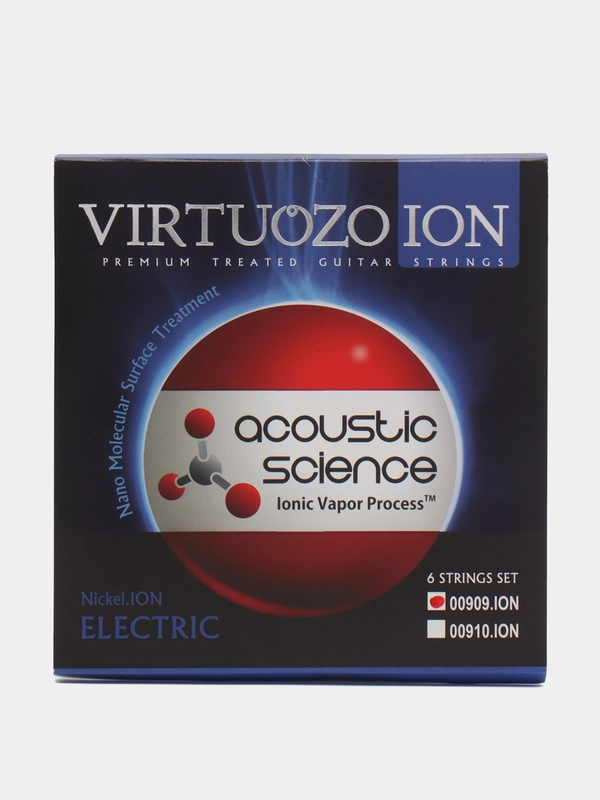 Струны для электрогитары VIRTUOZO 00909 ION NIKEL, никель, 9-42
