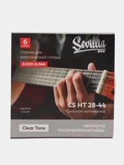 Струны для классической гитары, Sevillia CS HT28, сильное и среднее натяжение