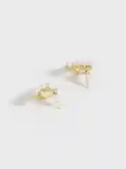 Прозрачный серьги женские гвоздики
