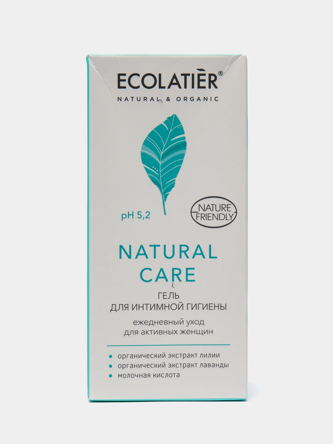 Гель для интимной гигиены Natural ежедневный уход Ecolatier, 250 мл