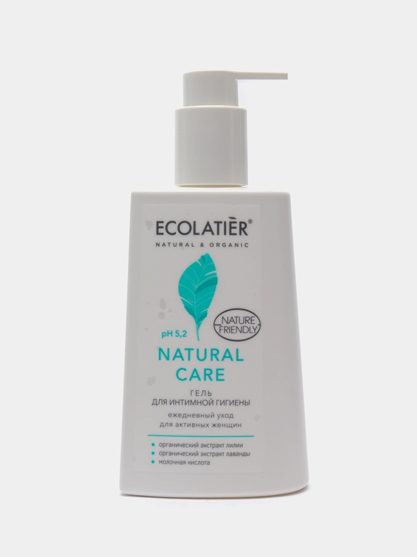 Гель для интимной гигиены Natural ежедневный уход Ecolatier, 250 мл