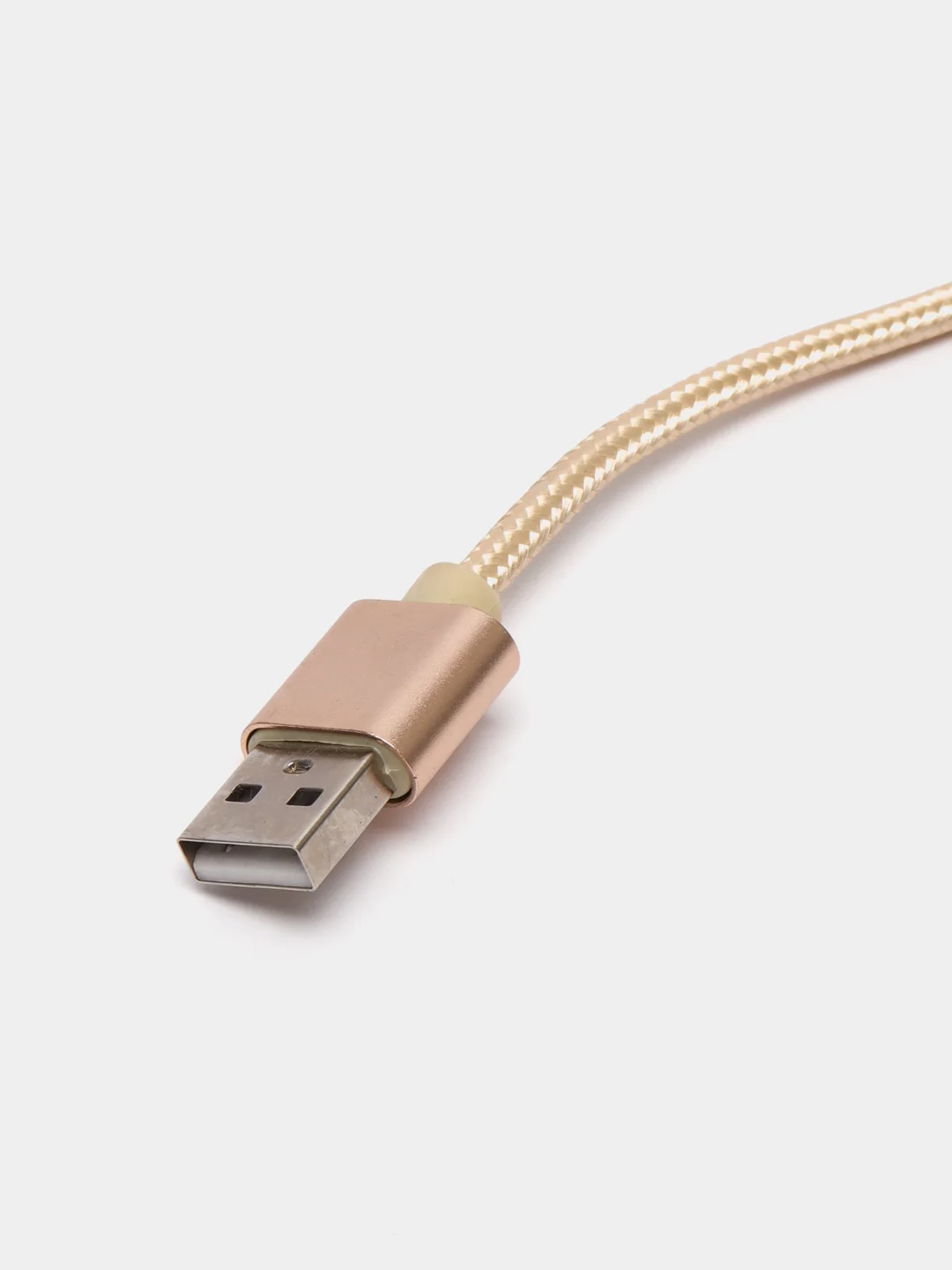 Золотой кабель для зарядки 3 в 1 USB ( iPhone Lightening / Micro USB / Type - C ) универсальный
