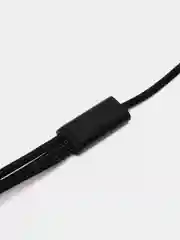 Черный кабель для зарядки 3 в 1 USB ( iPhone Lightening / Micro USB / Type - C ) универсальный