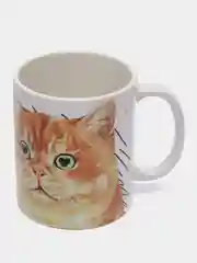 Кружка сувенирная, с принтом (с котиком) "Ты топчик"