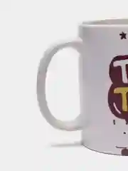 Кружка сувенирная, с принтом (с котиком) "Ты топчик"