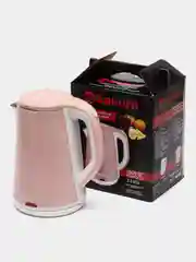Конфетный чайник электрический Sakura SA-2150WP с двухслойным корпусом 2.2л