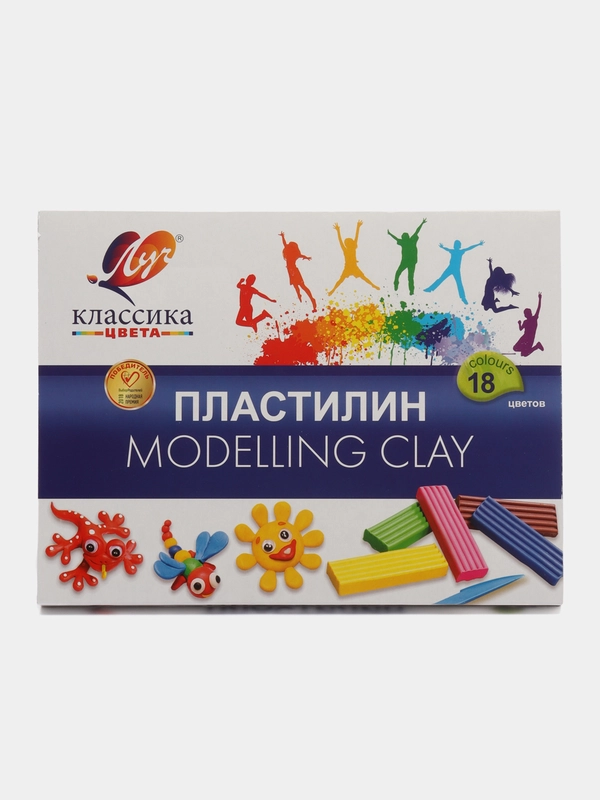 Пластилин 18 цветов 360 г "Классика"