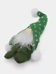 Зеленый гном новогодний