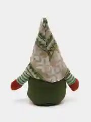 Бежевый гном новогодний